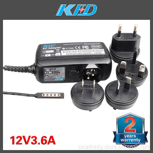 2 Years Warranty Microsoft 12V 3.6A Power Charger Surface St Tablet PC
